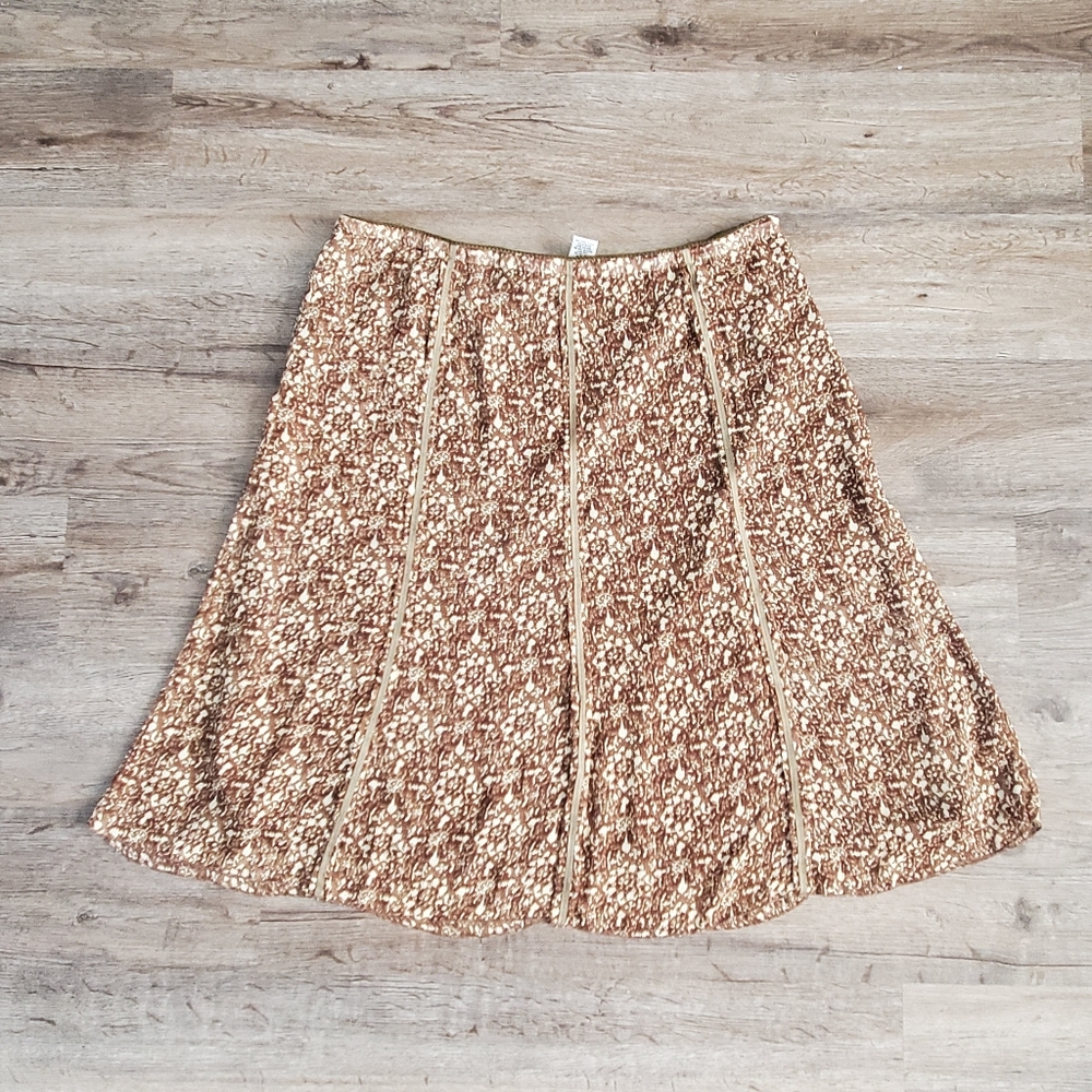 Midi Skirt Scalloped XL